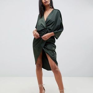 ASOS silky kimono dress